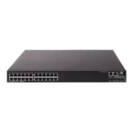 HPE 5130 24G PoE+ 4SFP+ 1-slot HI - Commutateur - Géré - 24 x 10 - 100 - 1000 (PoE+) + 4 x 10 Gigabit SFP+ -... (JH325A)_1